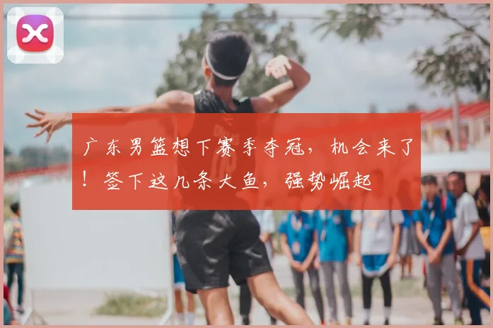 广东男篮想下赛季夺冠,机会来了!签下这几条大鱼,强势崛起
