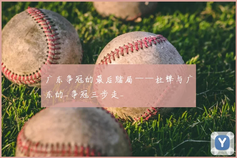 广东争冠的最后赌局——杜锋与广东的_争冠三步走_